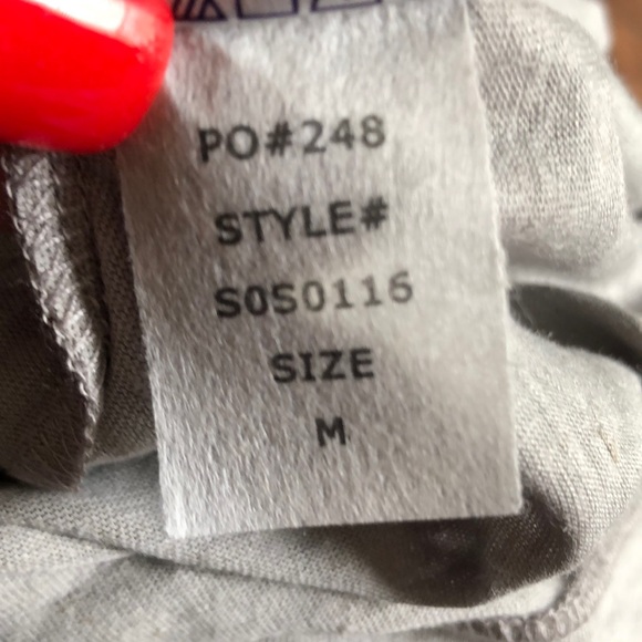 👋🏻 NYDJ Gray Linen Blend Blouse - Picture 6 of 6